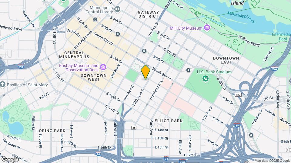 431 S 7th St Map and Location Details