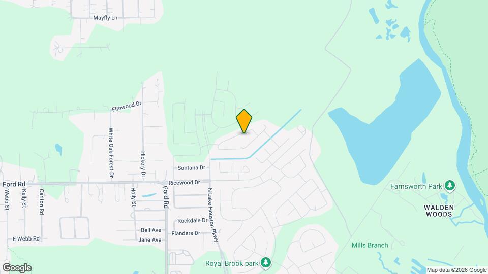 5858 Rosehill Forest Ln Map and Location Details