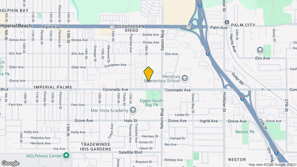 1061 18th St Mapa y Detalles de la Ubicación