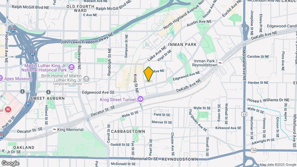 764 Edgewood Ave NE Map and Location Details