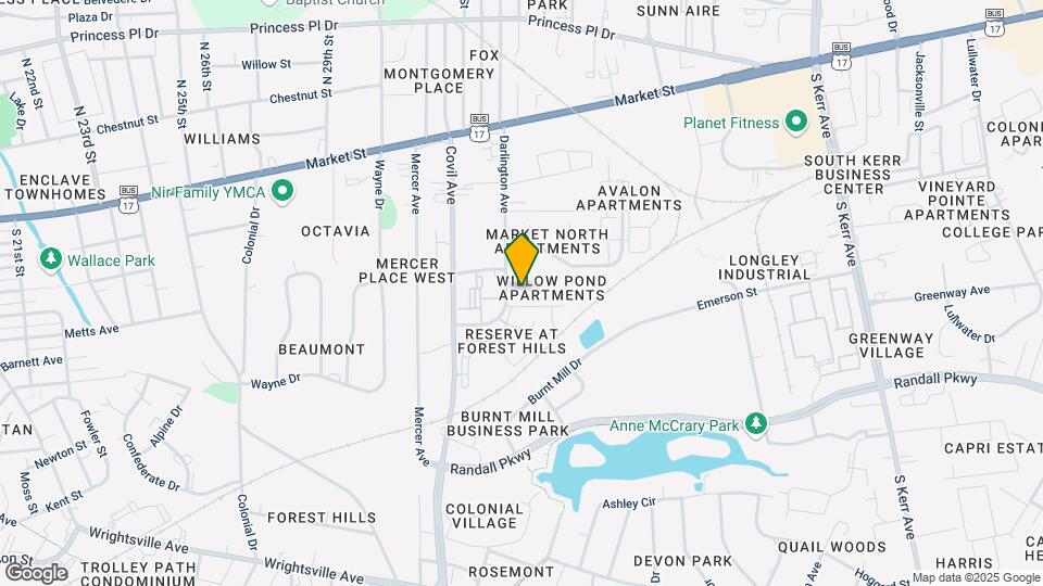 Willow Pond Apartments Mapa y Detalles de la Ubicación