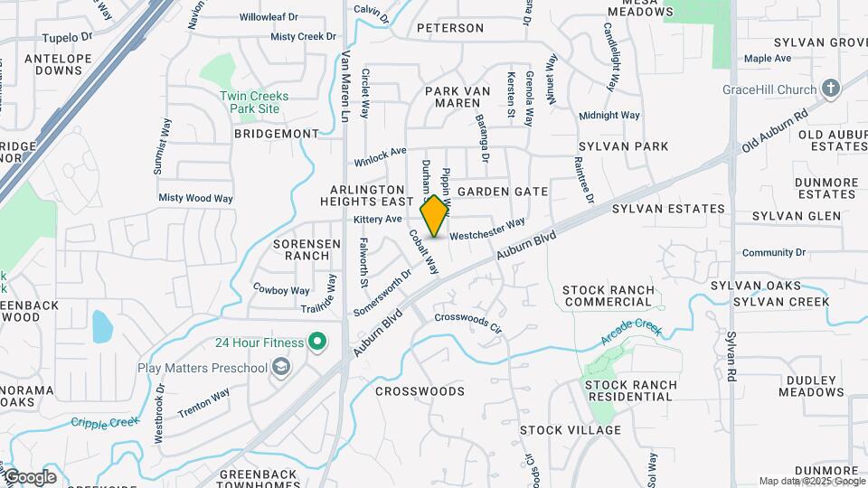 6852 Westchester Way Map and Location Details