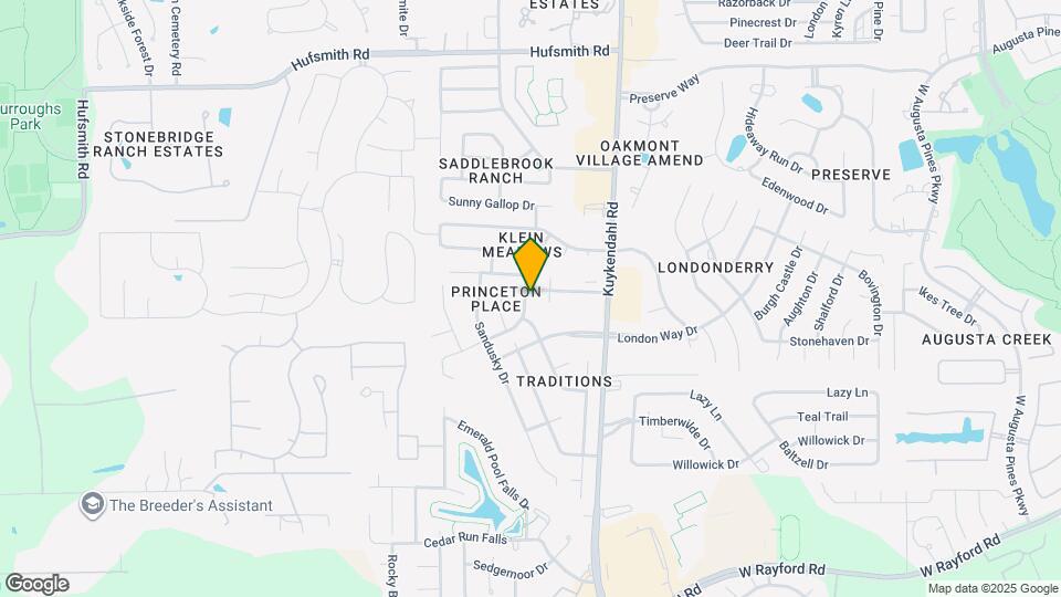 24918 Oconee Dr Map and Location Details