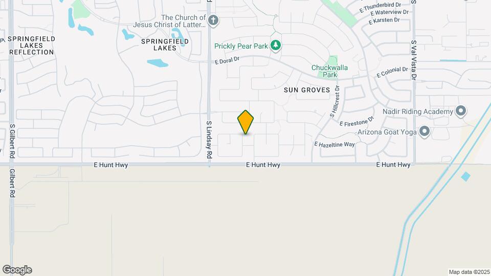 6879 S Onyx Dr Map and Location Details