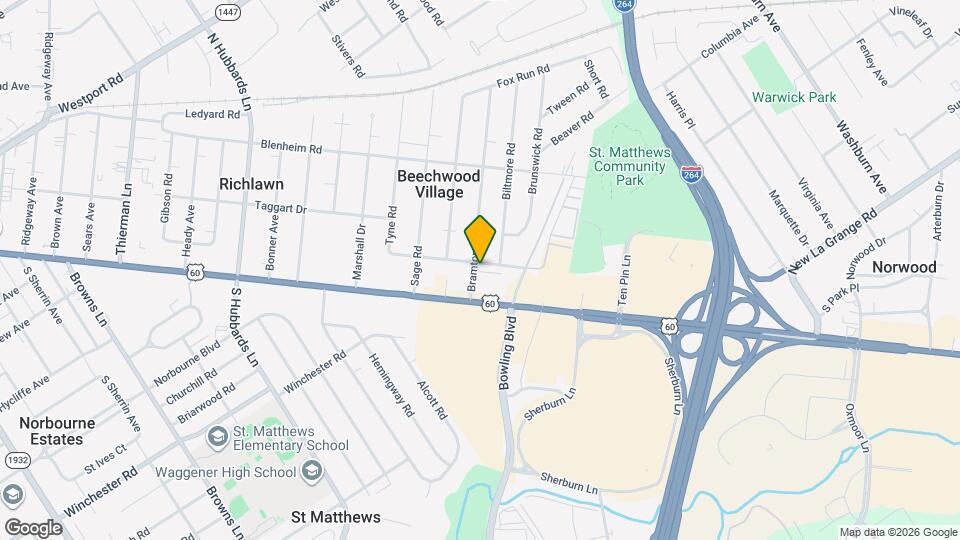 4518 Cordova Rd Map and Location Details