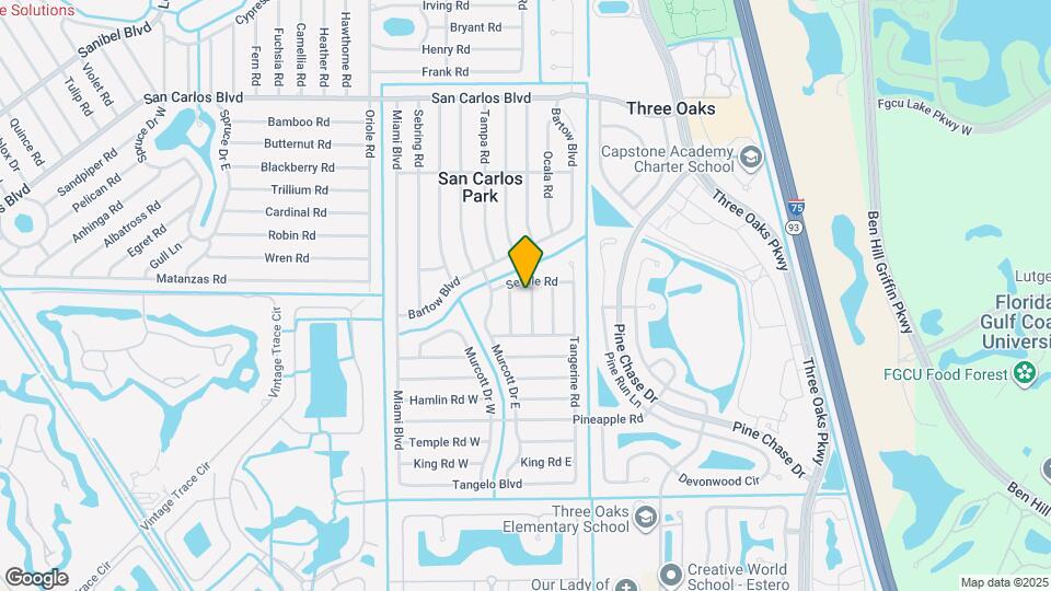 19008 Orlando Rd S Map and Location Details