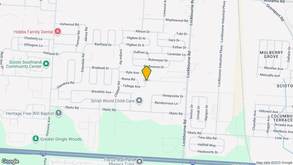 4006 Elkton St Map and Location Details