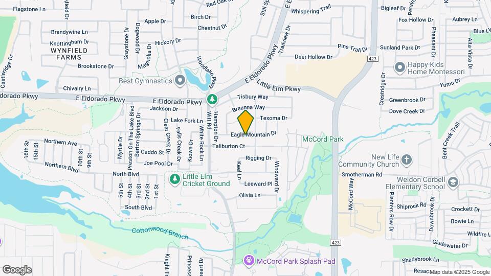 2304 Eagle Mountain Dr Map and Location Details