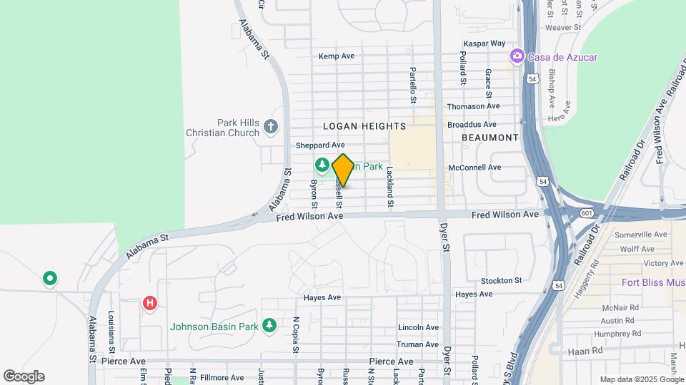 3601 Keltner Ave Map and Location Details
