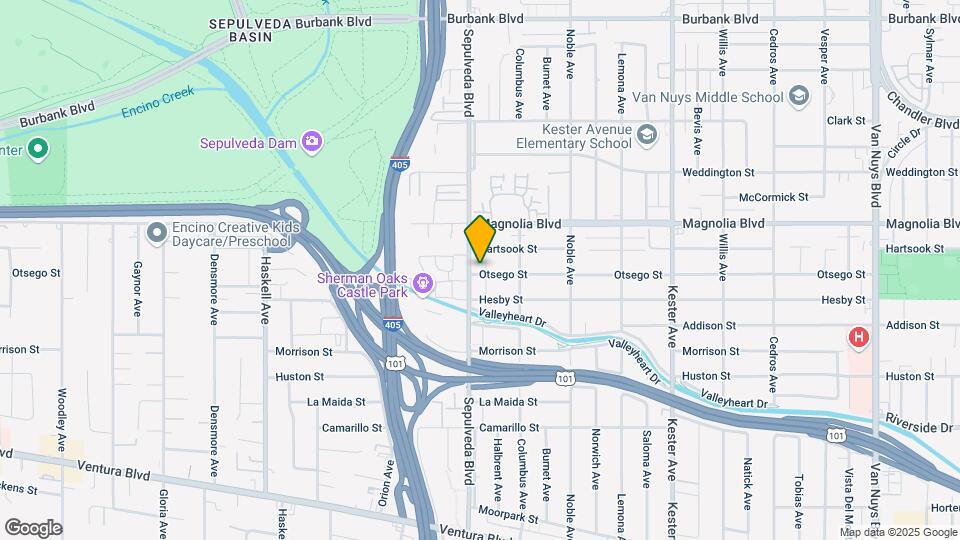 5104 Sepulveda - fully renovated unit Map and Location Details