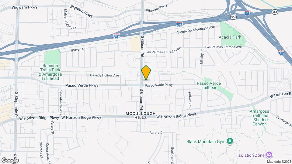 987 Eureka Dunes Ave Map and Location Details