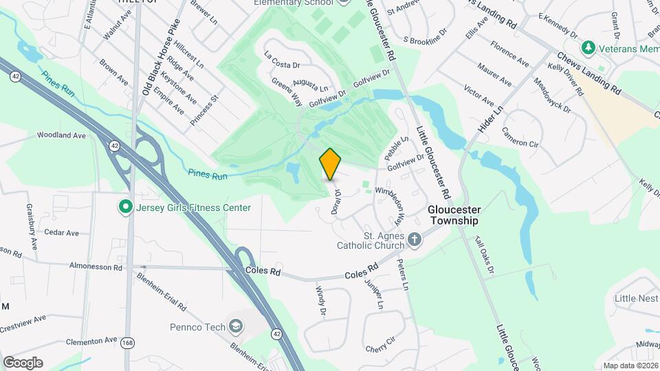 302 Doral Dr Map and Location Details