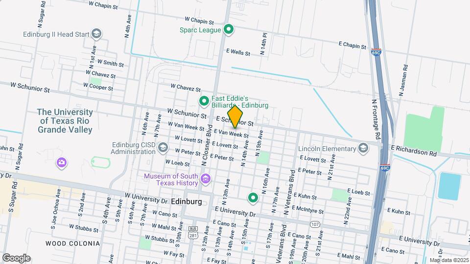705 N Emerald Ave Map and Location Details