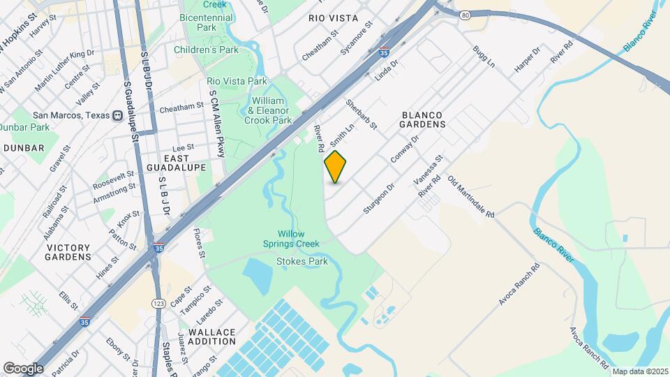 609 Barbara Dr Map and Location Details