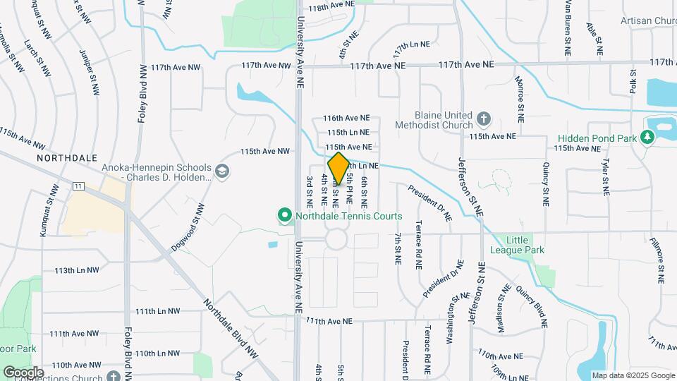 11409 5th St NE Mapa y Detalles de la Ubicación