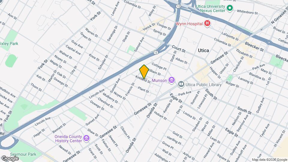 613 Kirkland St, Unit 3 Map and Location Details