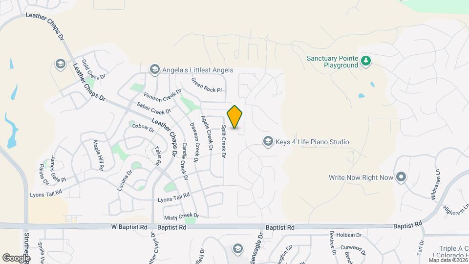 15834 Kansas Pacific Ct Map and Location Details