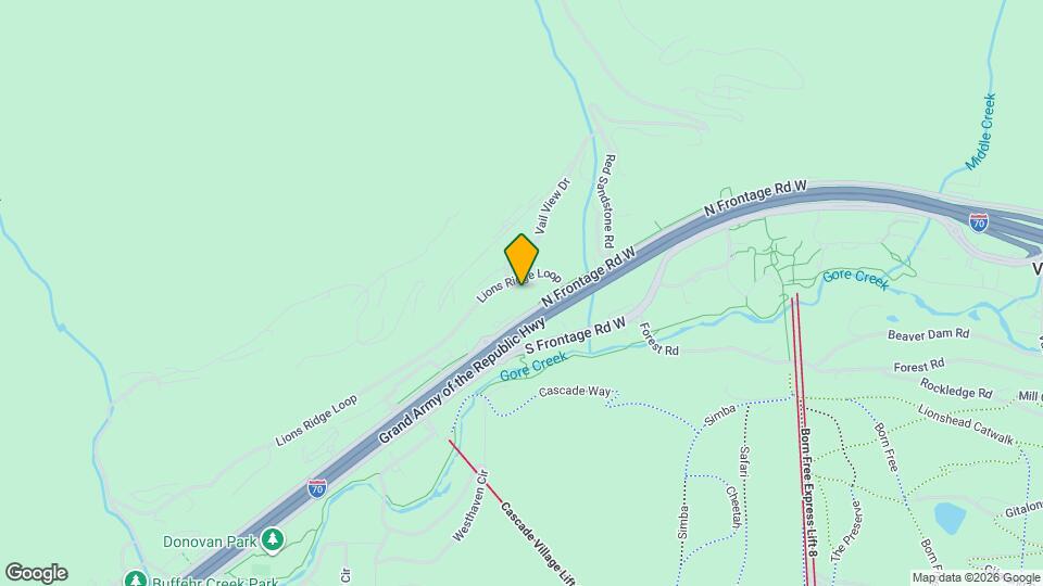 963 Lions Ridge Loop Map and Location Details