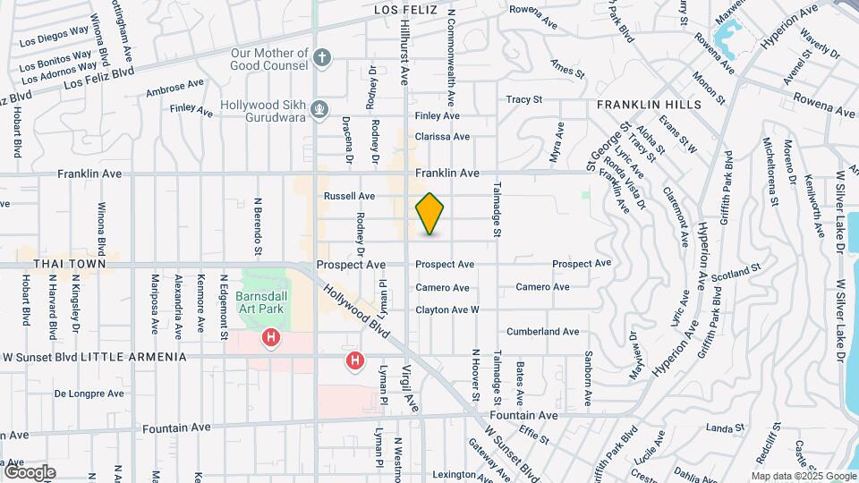 4429 Kingswell Ave Map and Location Details