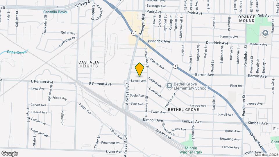 2326 Lowell Ave Map and Location Details