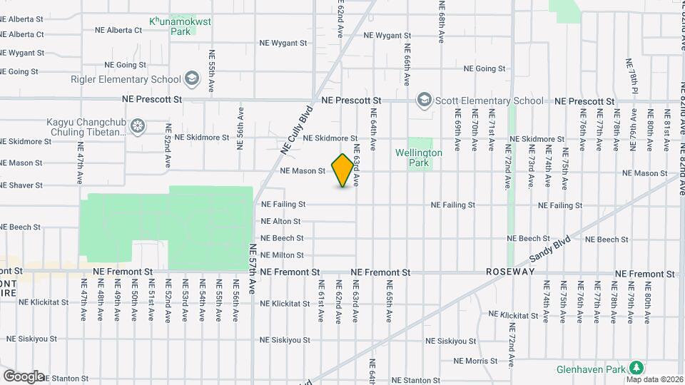 6200 NE Shaver St Mapa y Detalles de la Ubicación