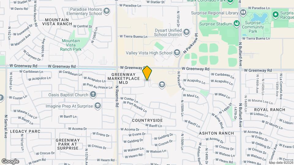 15239 N 153rd Dr Map and Location Details