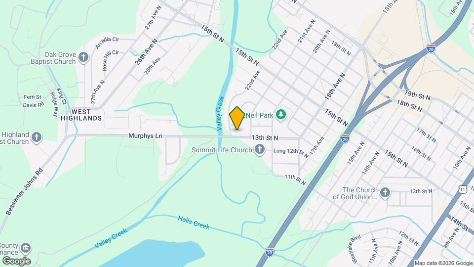 2129 13th St N Map and Location Details