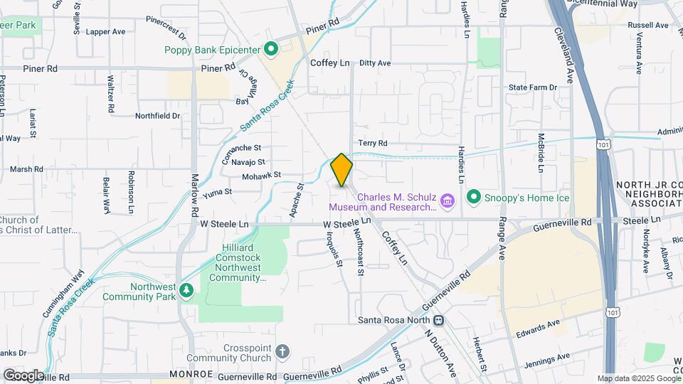 2840 Apple Valley Ln Map and Location Details