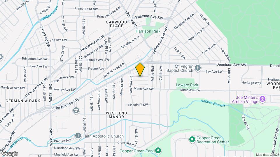 1737 Boise Ave SW Map and Location Details