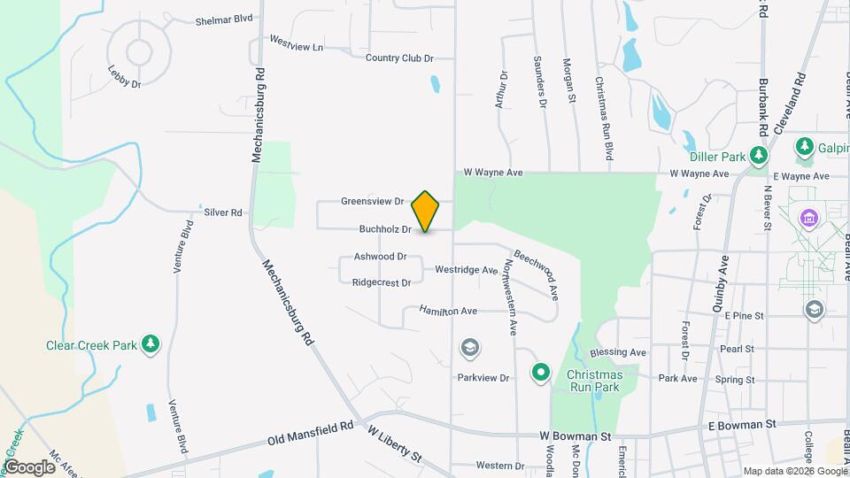 880 Buchholz Dr Map and Location Details