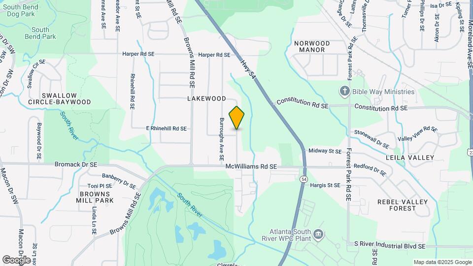 2300 Carey Dr SE Map and Location Details