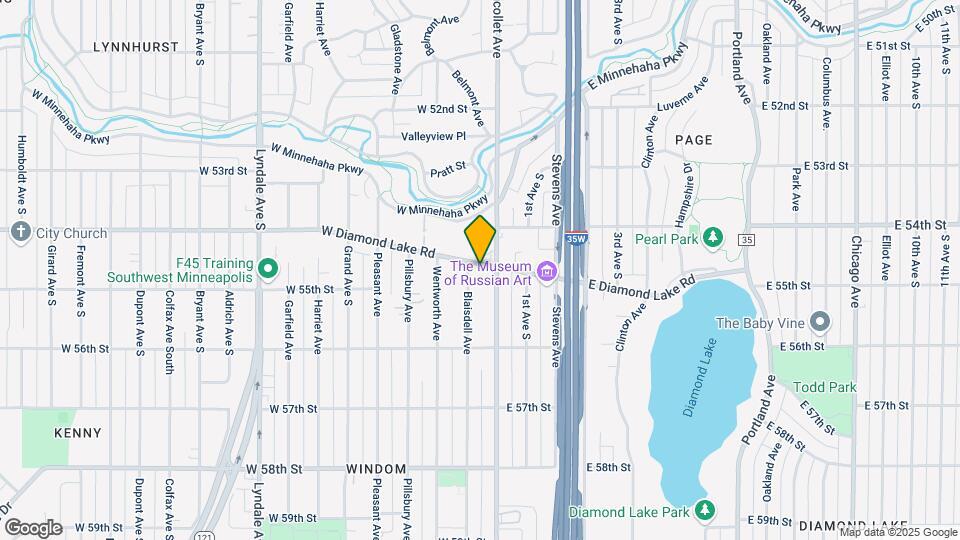 15 W Diamond Lake Rd Map and Location Details