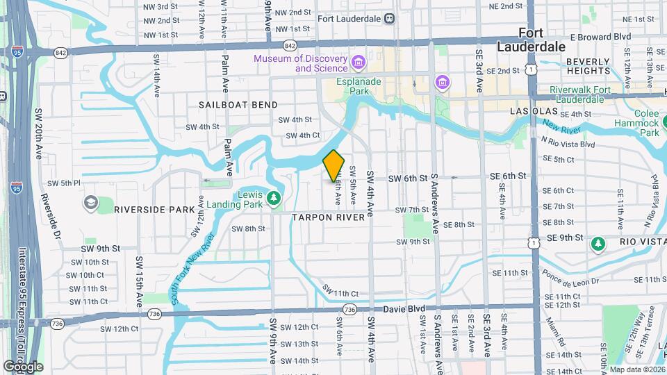 609 SW 6th Ave Map and Location Details