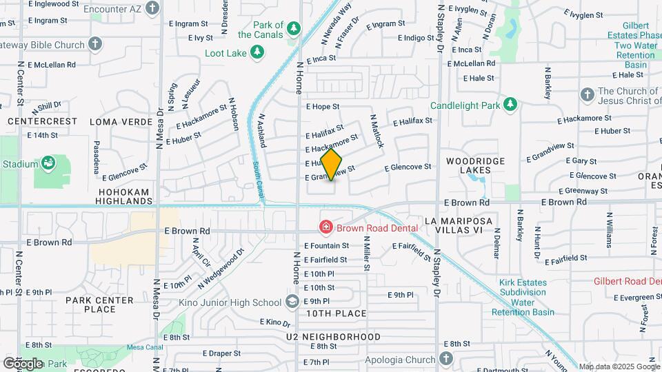 1228 N Freestone Cir Map and Location Details