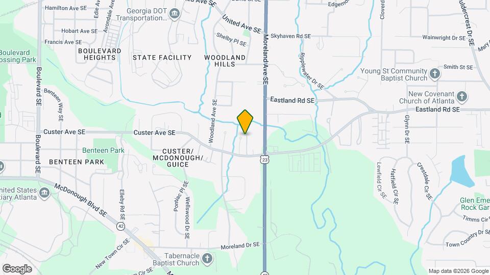 1329 Heights Park Dr Map and Location Details