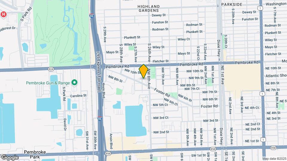 823 NW 9th St Map and Location Details