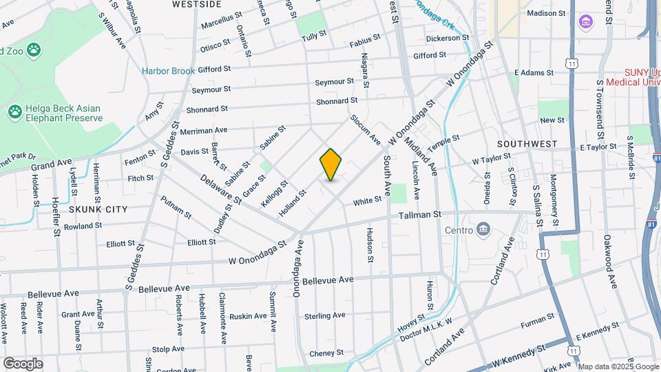 686 W Onondaga St Mapa y Detalles de la Ubicación