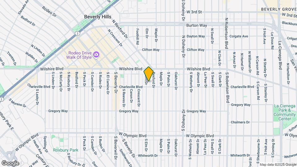 148 S Elm Dr Mapa y Detalles de la Ubicación