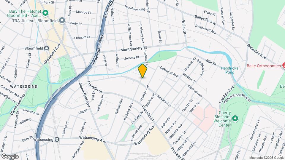 249 Berkeley Ave Map and Location Details