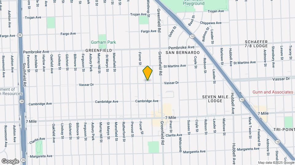 19400 Montrose St Mapa y Detalles de la Ubicación
