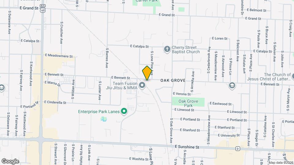 2432 E Bennett St Map and Location Details