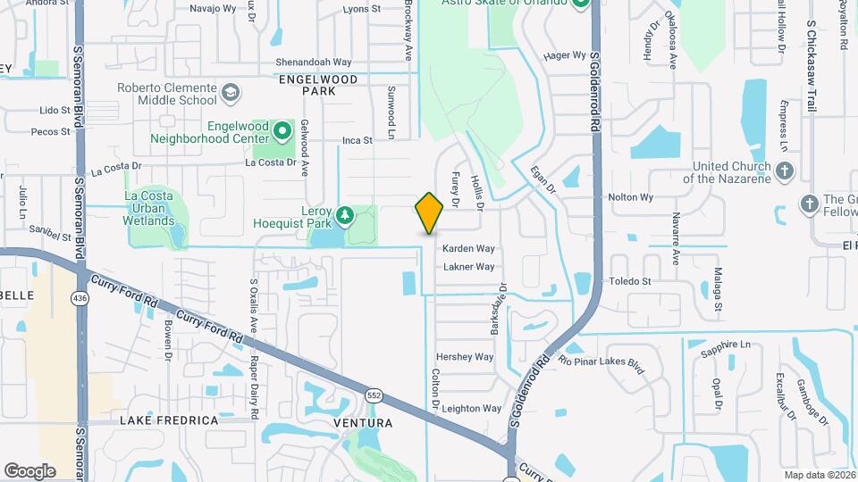 1838 Colton Dr Mapa y Detalles de la Ubicación