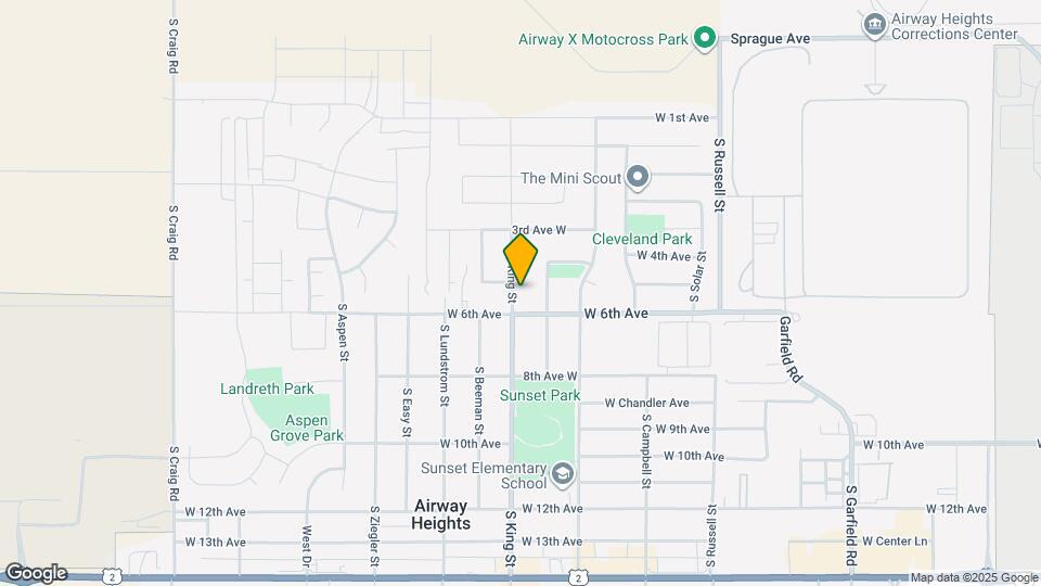 515 S King St Map and Location Details