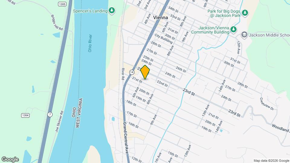 605 21st St Map and Location Details