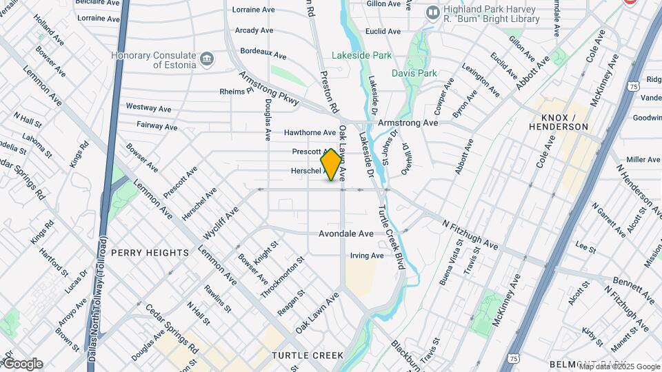 4233-4235 Wycliff Ave Mapa y Detalles de la Ubicación
