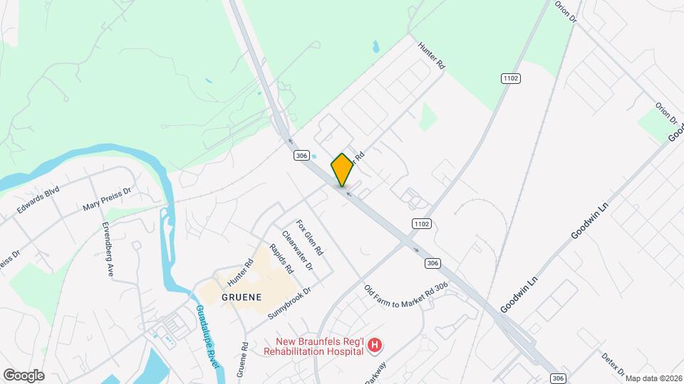 1203 FM306 Map and Location Details