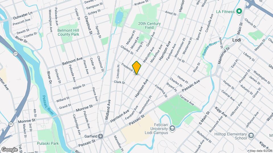 80 Malcolm Ave Map and Location Details