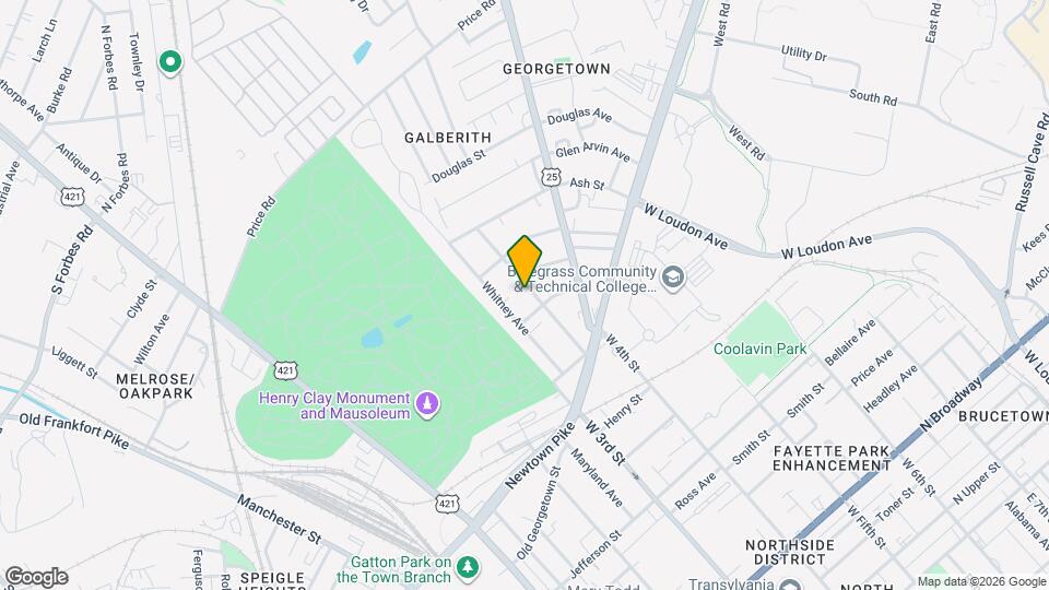 820 Charles Ave Map and Location Details