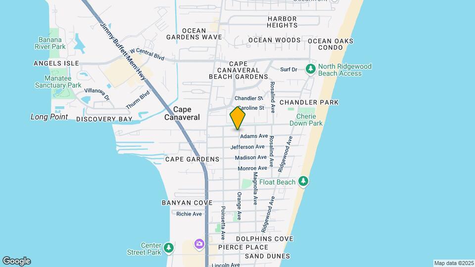 224 Adams Ave Mapa y Detalles de la Ubicación