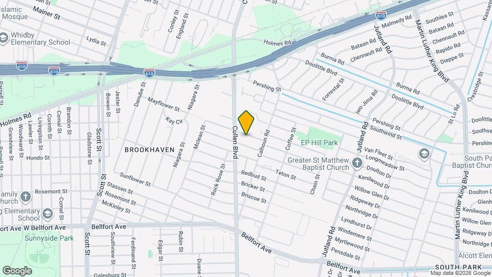 4624 Mayflower St Map and Location Details